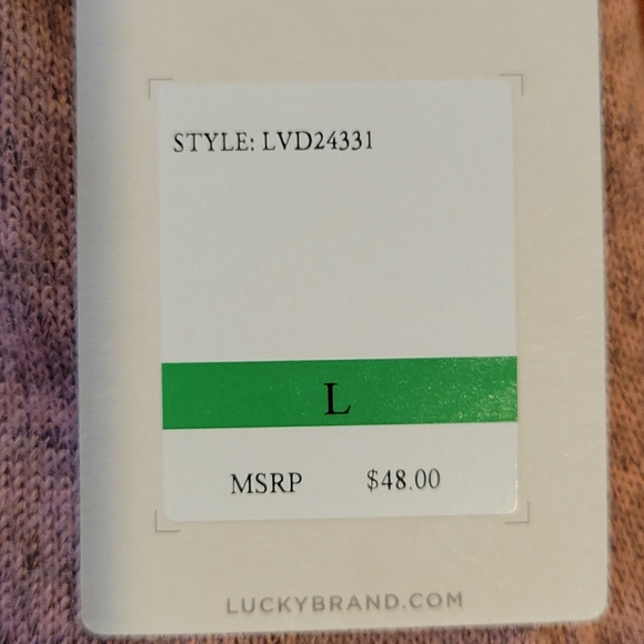 NWT! Lucky Brand Mountain PJ Set Sz Lrg - Picture 5 of 7